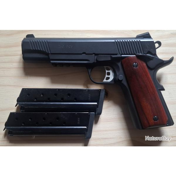 TISAS ZIG PC 1911 - 9�19 MM - CANON 5" - RAIL PICATINNY - EXCELLENT �TAT