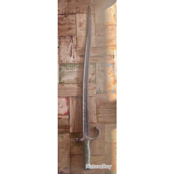 sabre-ba�onnette fran�ais Mod�le 1866, dit � Chassepot��