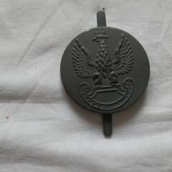 Insigne, Attribut,  polonais mod&egrave;le 37, Rondache  De Casque Adrian ( A1 )