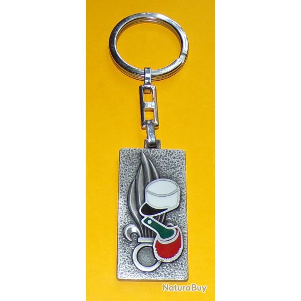 LEGION : PORTE CLES DE LA LEGION ETRANGERE , FABRICATION FRANCAISE J. BALME A SAUMUR  , ETAT NEUF VO