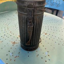 Bo&icirc;tier masque &agrave; gaz allemand, WW2