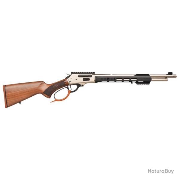 CARABINE A LEVIER SOUS-GARDE HUGTEK LVR SWXNSE CALIBRE 44 MAG NICKELEE M-LOK 20" (51 CM)