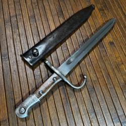 RARE BAIONNETTE TURQUE 1890-1935 Asker&icirc; Fabrika (Manufactures Militaires Turques)