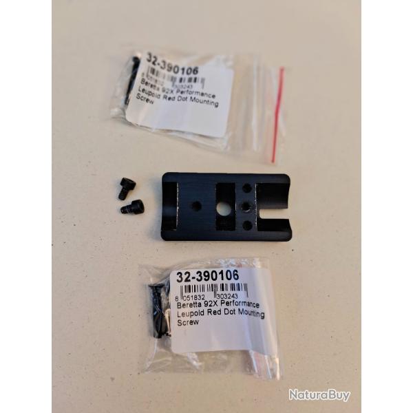 embase Beretta pour point rouge Leupold