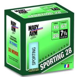 MaryArm - Sporting Cal 16/67 Sporting Bj 28gr n&deg;7.5