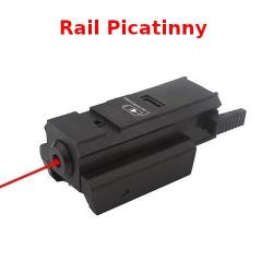 Laser rouge rechargeable SYQT pour rail picatinny