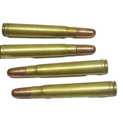 375  Magnum Kynoch   lot de 4 cartouches pointe plomb  categorie C