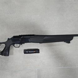 Carabine &agrave; culasse lin&eacute;aire Browning Maral 4X 7RM avec crosse FBT carbone
