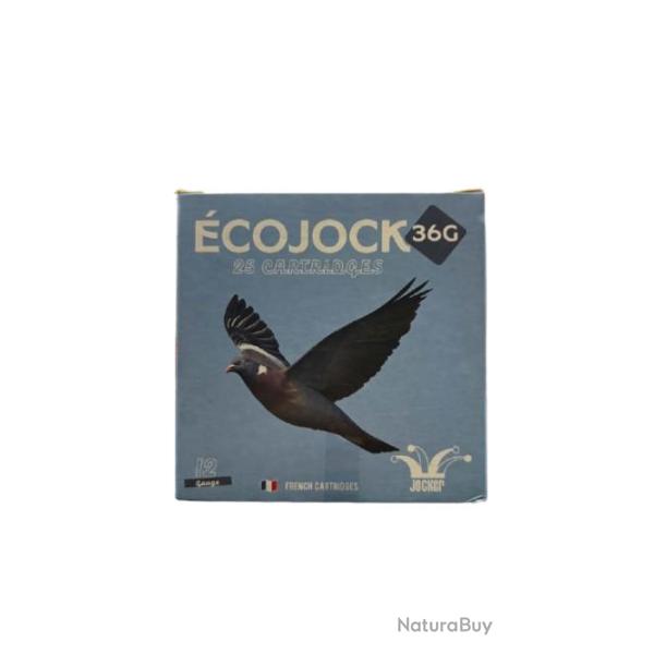 Cartouches JOCKER �cojock calibre 12/70 36grs bourre jupe n�6 x25