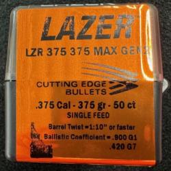 Cutting Edge Bullets LAZER .375 gen2// 375gr (x50)