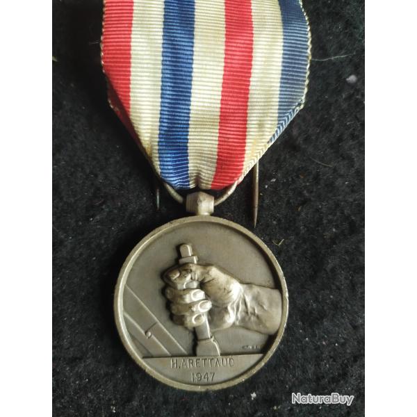 medaille de la sncf