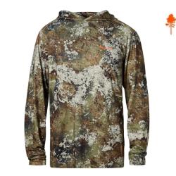 T SHIRT MANCHES LONGUES A CAPUCHE PINEWOOD L