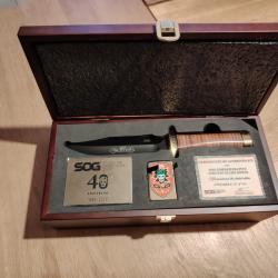 SOG Vietnam War MACV-SOG 40th Anniversary 500 pces Limited Edition Fat Guard Bowie