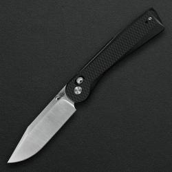 Couteau Pliant Rapax Trek Lame Acier VG-10 Manche Plaquettes en G10 Noir Crossbar Lock MK0041BKST
