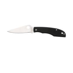 Couteau Spyderco Grasshopper Lame Acier 12C27 Manche G10 Noir Slip Joint SC138GBKP