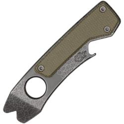 Pince Multi-Outils Gerber Chonk Micarta Manche Acier Graphite, Micarta Vert G1923