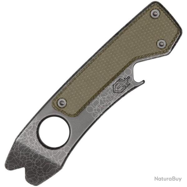 Pince Multi-Outils Gerber Chonk Micarta Manche Acier Graphite, Micarta Vert G1923