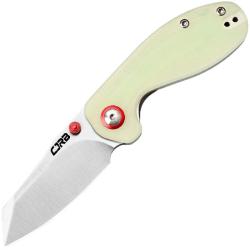 Couteau Pliant CJRB Maileah Lame Acier AR-RPM9 Manche G10 Phosphorescent Vert Linerlock J1918GD