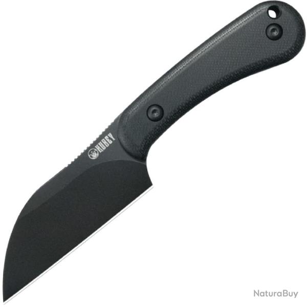 Couteau Fixe Kubey Rockhopper Lame Acier 14C28N Manche G10 Noir �tui Kydex KUB412B