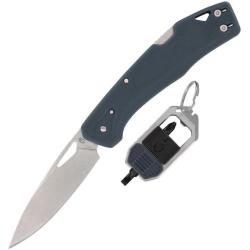 Couteau Pliant Gerber LST Lame Acier 440A Manche Nylon Bleu Urbain Lockback G1078703