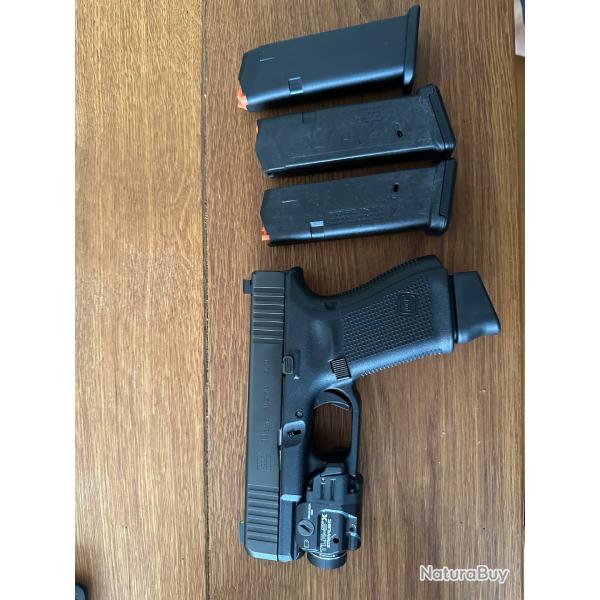 Glock 19 gen 5 + streamlight TLR8