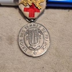 M&eacute;daille de l'Union des Femmes de France, UFF.