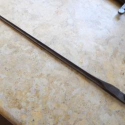 Ba&iuml;onnette pliante Italie pour fusil carcano M38 avec vis cavalerie WW2 Italien