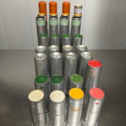 Lot 32 Fus&eacute;e calibre 4 26.5mm pour lance fus&eacute;e ww1 ww2 lp42 lp34