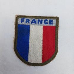 Ecusson d'&eacute;paule FRANCE brod&eacute;  WW2