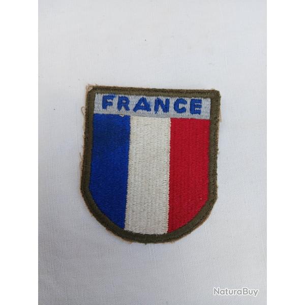 Ecusson d'�paule FRANCE brod�  WW2