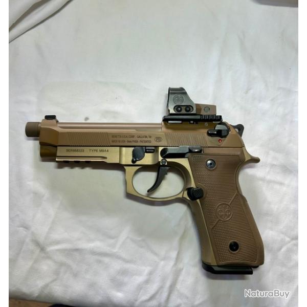 Beretta M9A4+RedDot SigRomeo 1Pro+Kit D�tente Beretta Xtrem s 92 s�rie+Holster Ghost civilian3GElite