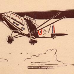 Carte Postale Potez 39 Avion -N&deg;8765