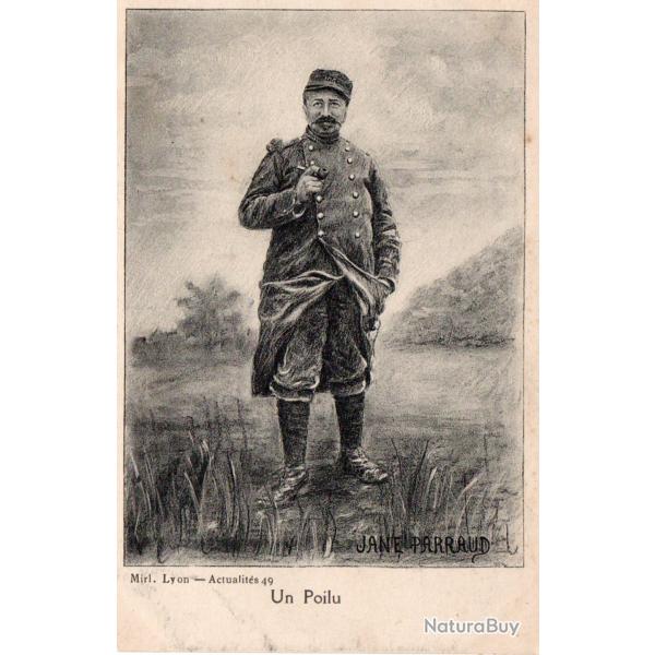 Carte Postale Ancienne - Un Poilu -N�8766