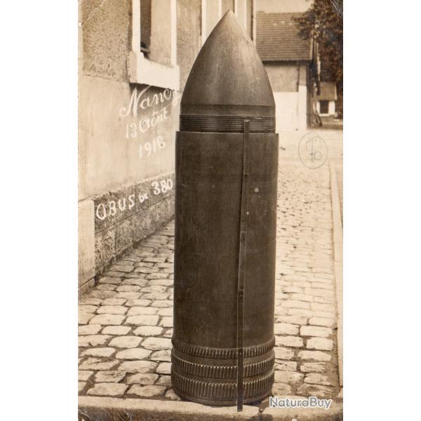 Carte Postale Obus de 380 Nancy 1916 -N�8769