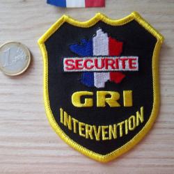 &eacute;cusson GRI Groupe interminist&eacute;riel de recherches intervention s&eacute;curit&eacute;