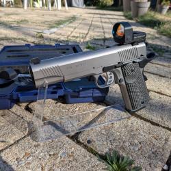 Pistolet TISAS ZIG M1911 INOX Tactical 45ACP