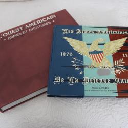 Lot 2 livres sur armes am&eacute;ricaines western
