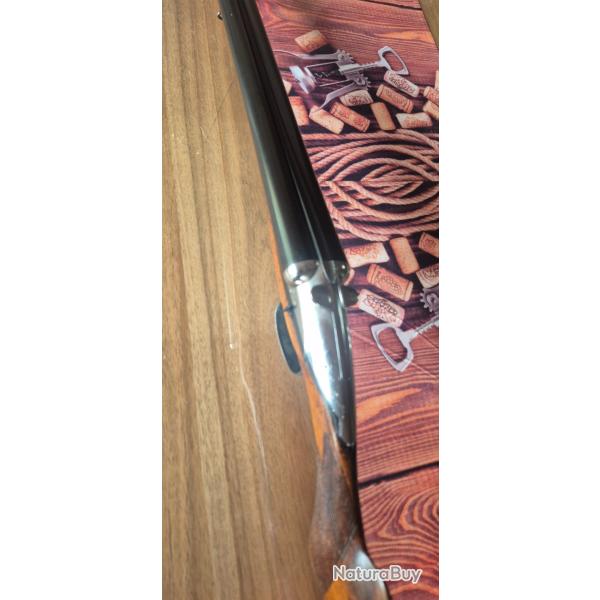 Vend calibre 12 justaposer  culasse lineaire  fabrication  artisanale
