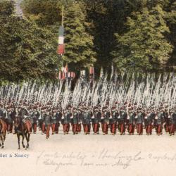 Carte Postale - Revue du 14 juillet &agrave; Nancy -N&deg;8772