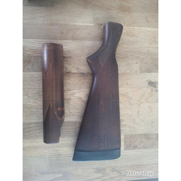 Ensemble crosse bois pour fusil a pompe remington 870