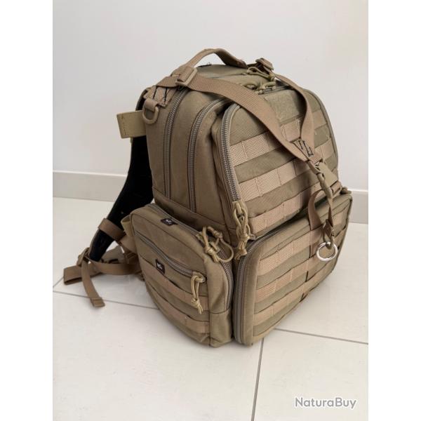 GPS Tactical Range Backpack 3 armes de poing - TAN - Tr�s bon �tat