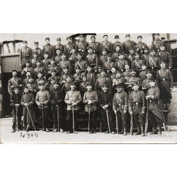 Carte Postale Ancienne - Groupe de Militaires -N�8774