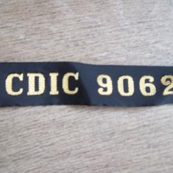 bande bachi marine nationale Cdic 9062 chaland de d&eacute;barquement