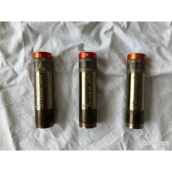 Lot de chokes Briley Browning Invector Plus Titanium