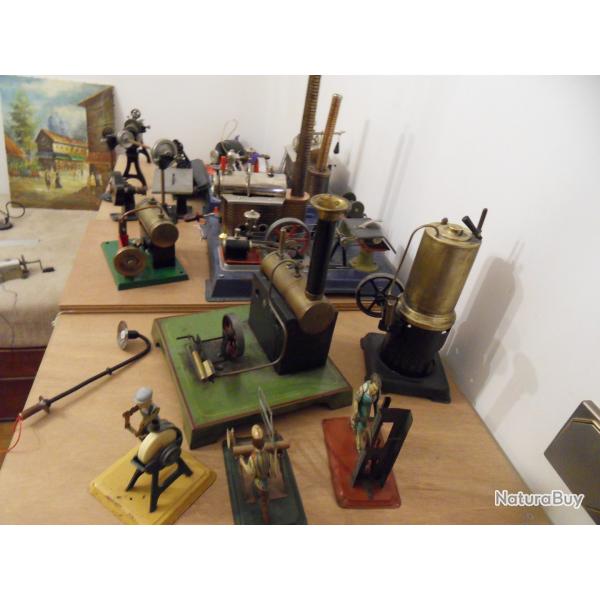 COLLECTION DE MACHINES A VAPEUR  (Echange possible)