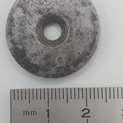 Rondelle m&eacute;tal d'identification pour fusil Lee Enfield.