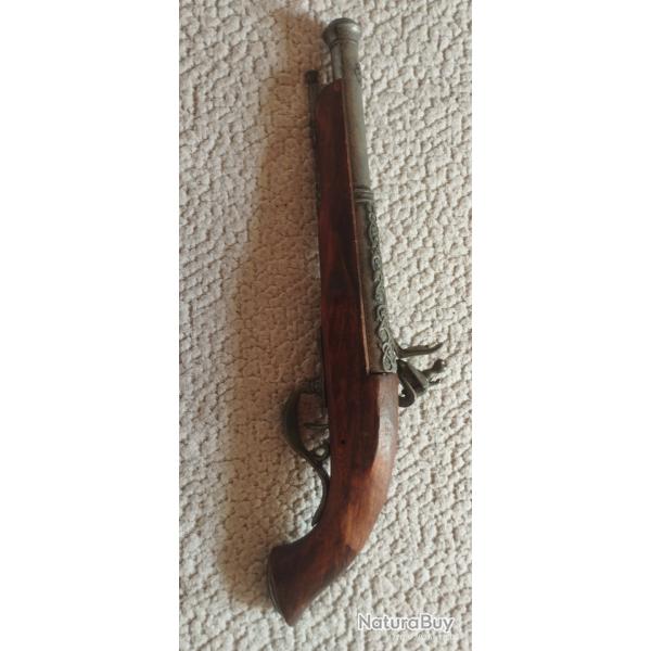 R�plique d�corative Pistolet � Silex Fran�ais XVIIIe si�cle - Id�al Collection / Cosplay