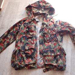 Veste de combat arm&eacute;e suisse - Top pour chasse. Nombreuses poches