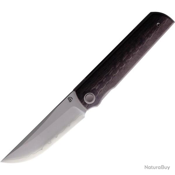 Couteau North Mountain Blade Chop 4 Lame Acier SLD-Magic Manche Carbone Linerlock NMB2412CFCP