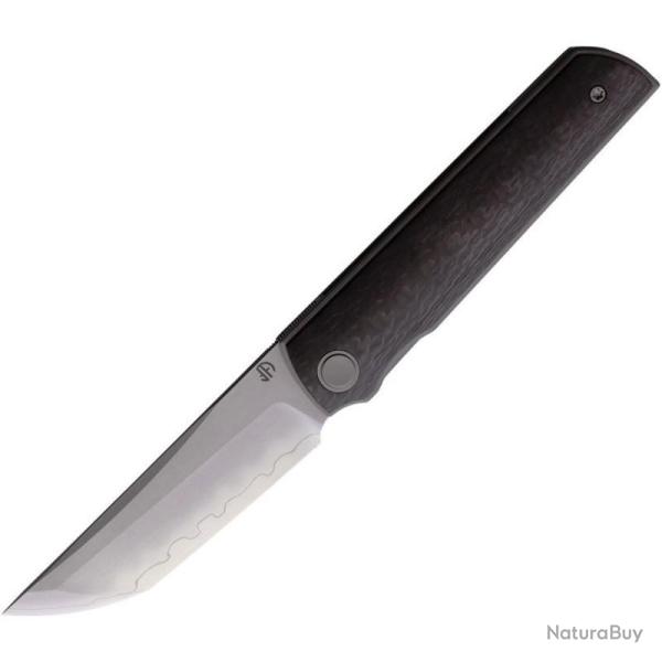 Couteau North Mountain Blade Chop 4 Lame Acier SLD-Magic Manche Carbone Linerlock NMB2412CF